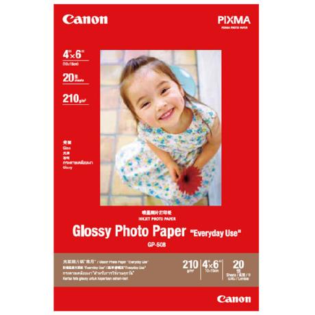 佳能CanonGP508高级光面A6照片相纸 20张/包 佳能CanonGP508高级光面照片相纸A6   （20张/包）