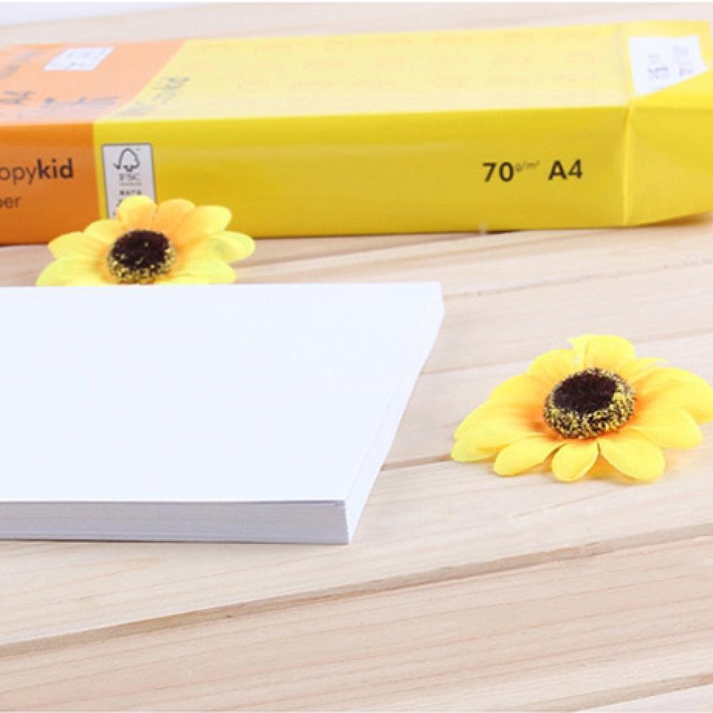 欣乐a4复印纸黄包/70g/10包一箱